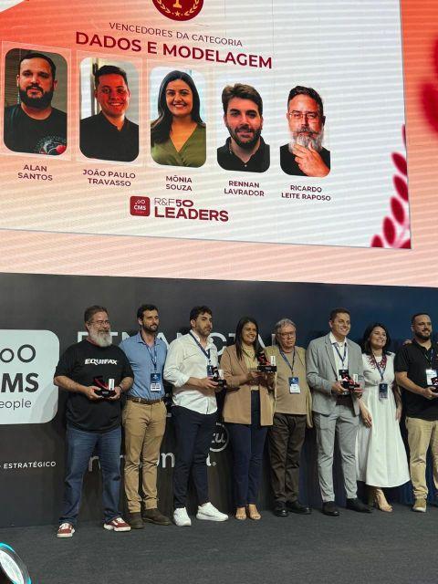 R&F50 Leaders — CMS Brasil, categoria Dados e Modelagem